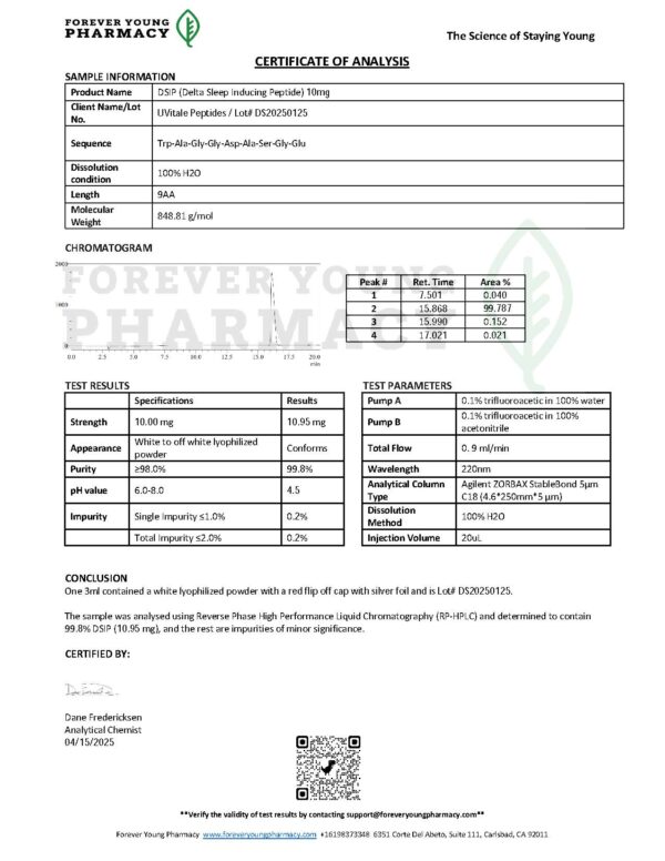 DSIP 10mg - Image 3
