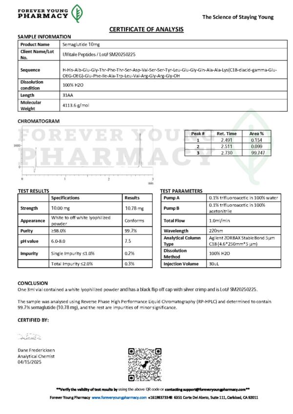 Semaglutide 10mg - Image 3