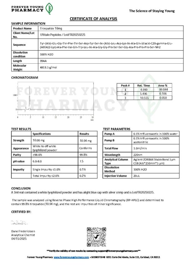 Tirzepatide 10mg - Image 3