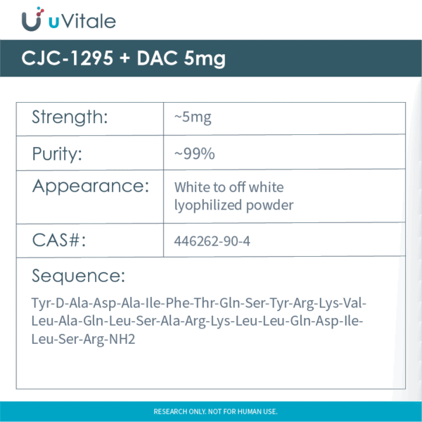 CJC-1295 + DAC 5mg - Image 2