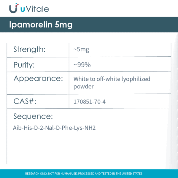 Ipamorelin 5mg - Image 2